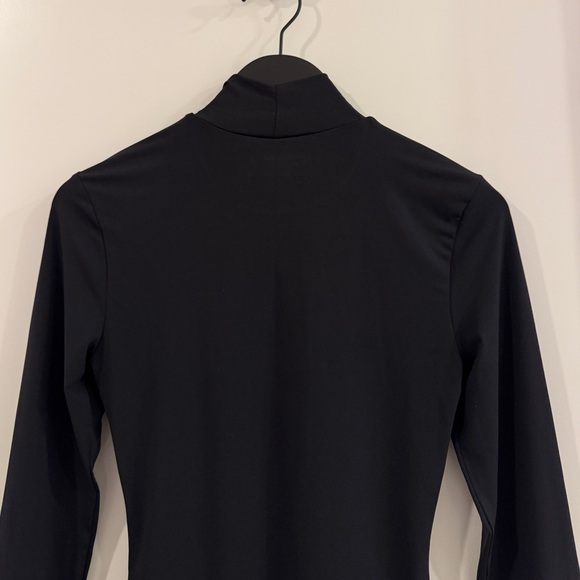Abercrombie&Fitch Soft A&F Collection Black turtle neck bodysuit long sleeve Med - Picture 10 of 13
